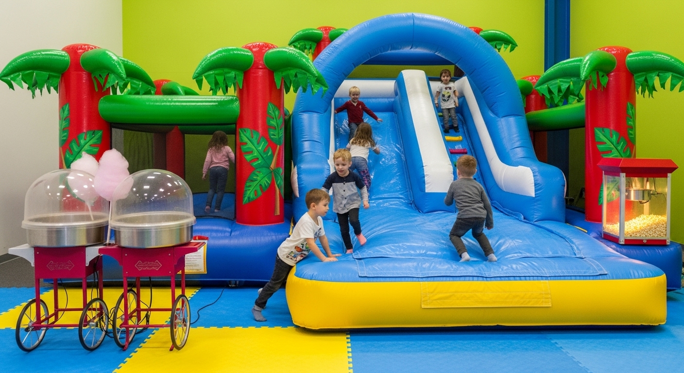 Playground infantil para festas e eventos