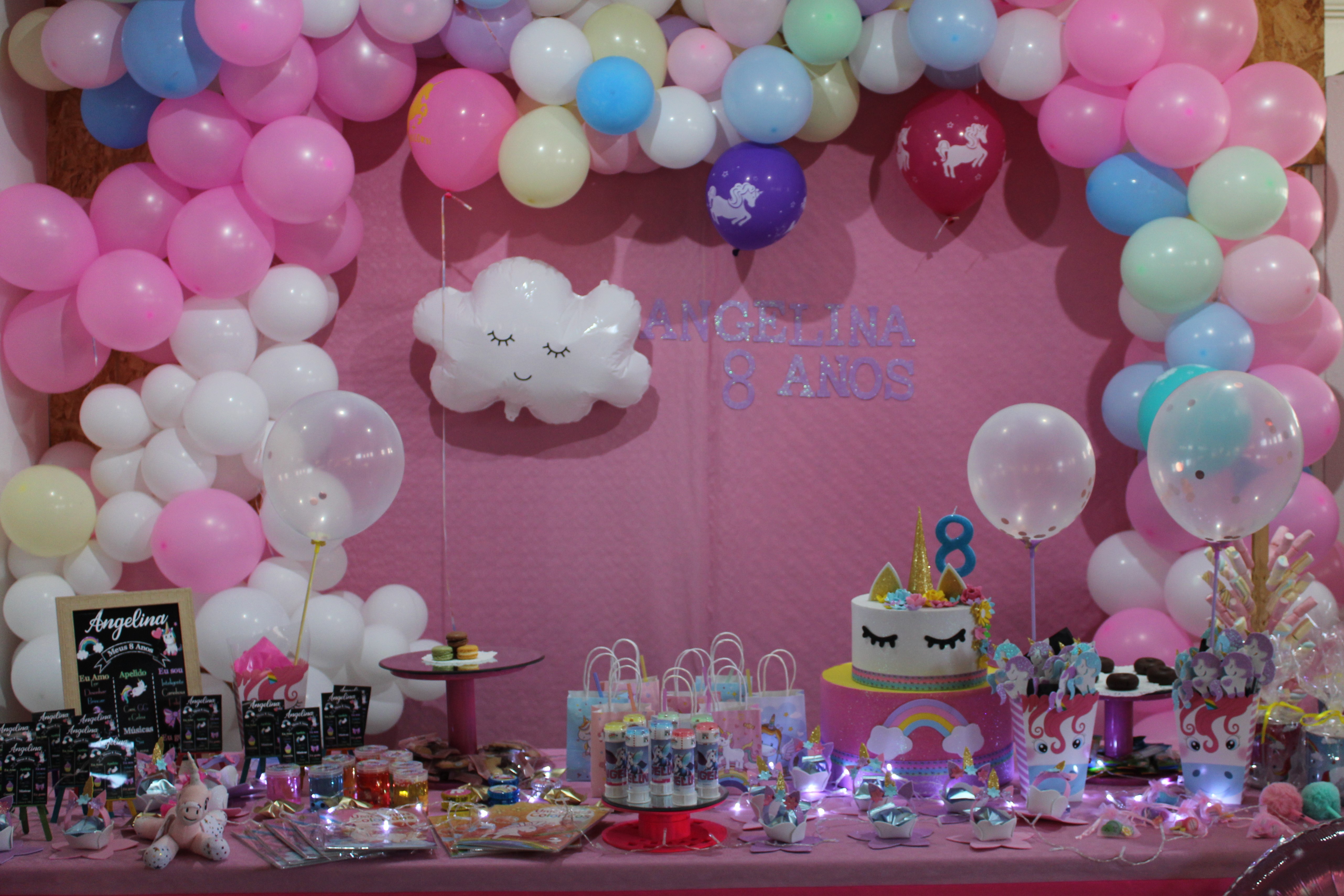 Decoração de aniversário infantil com balões